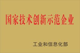 国家手艺立异树模企业